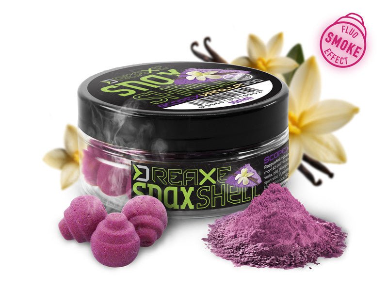 D Snax - Scopex y Vainilla - Forma de Concha - Efecto Humo - Wafters