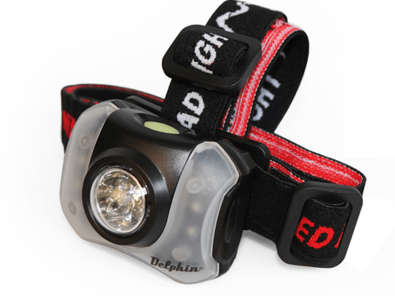 Polar X - Lampada frontale - LED rosso e bianco
