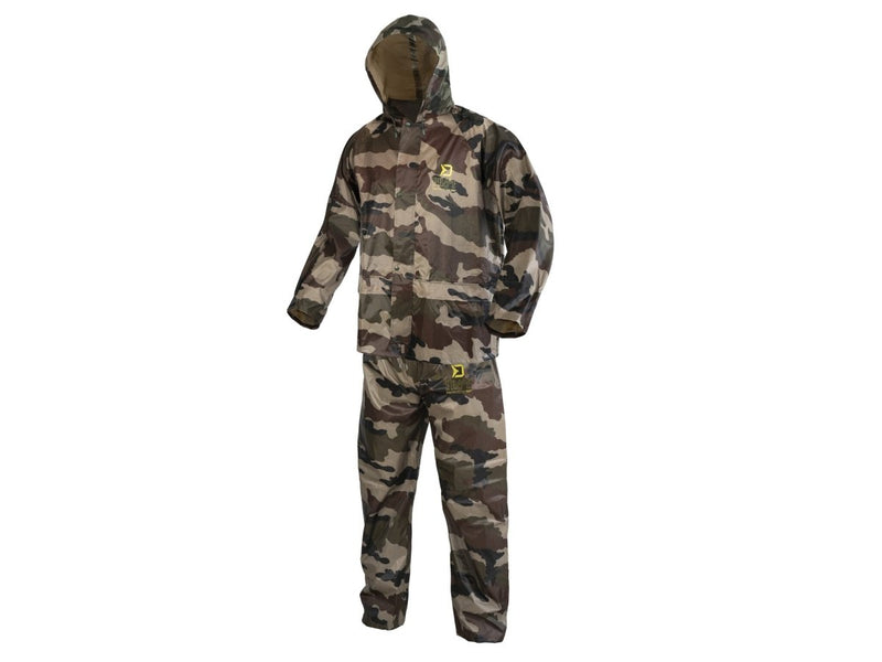 Traje de lluvia - Camuflaje - Impermeable - Compacto
