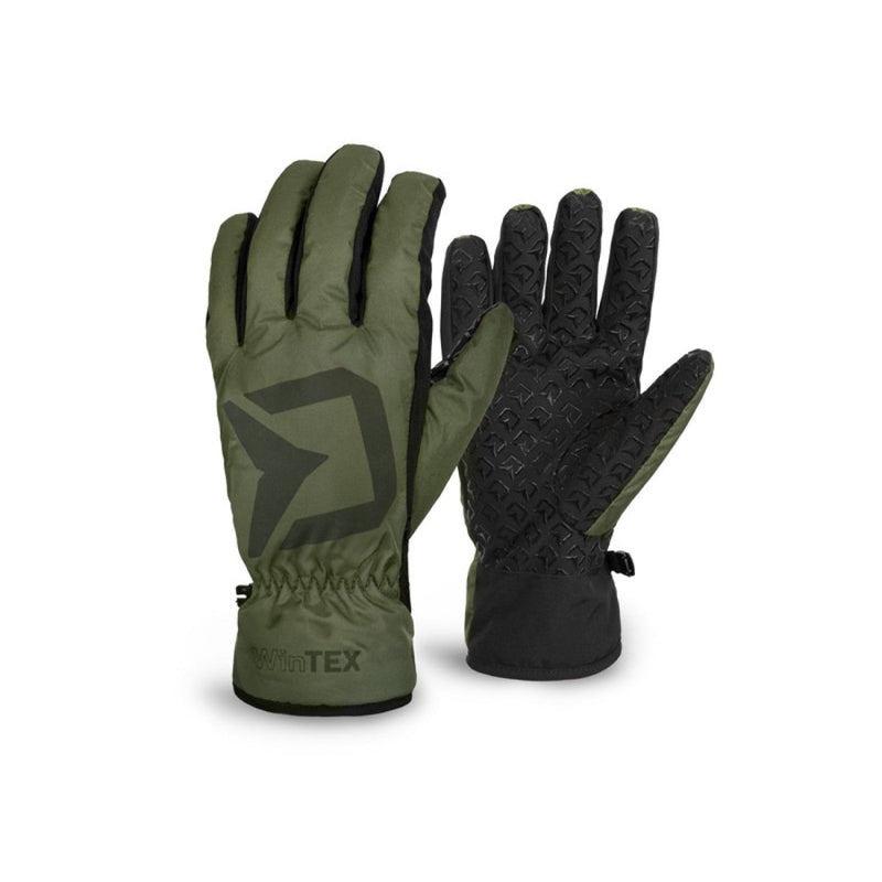 WinTEX - XL - Guantes de Invierno - Verde/Negro