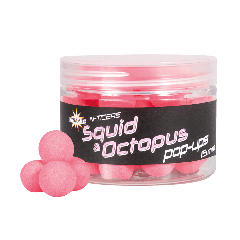 N-Ticer Pop-Ups - 15mm - Squid & octopus
