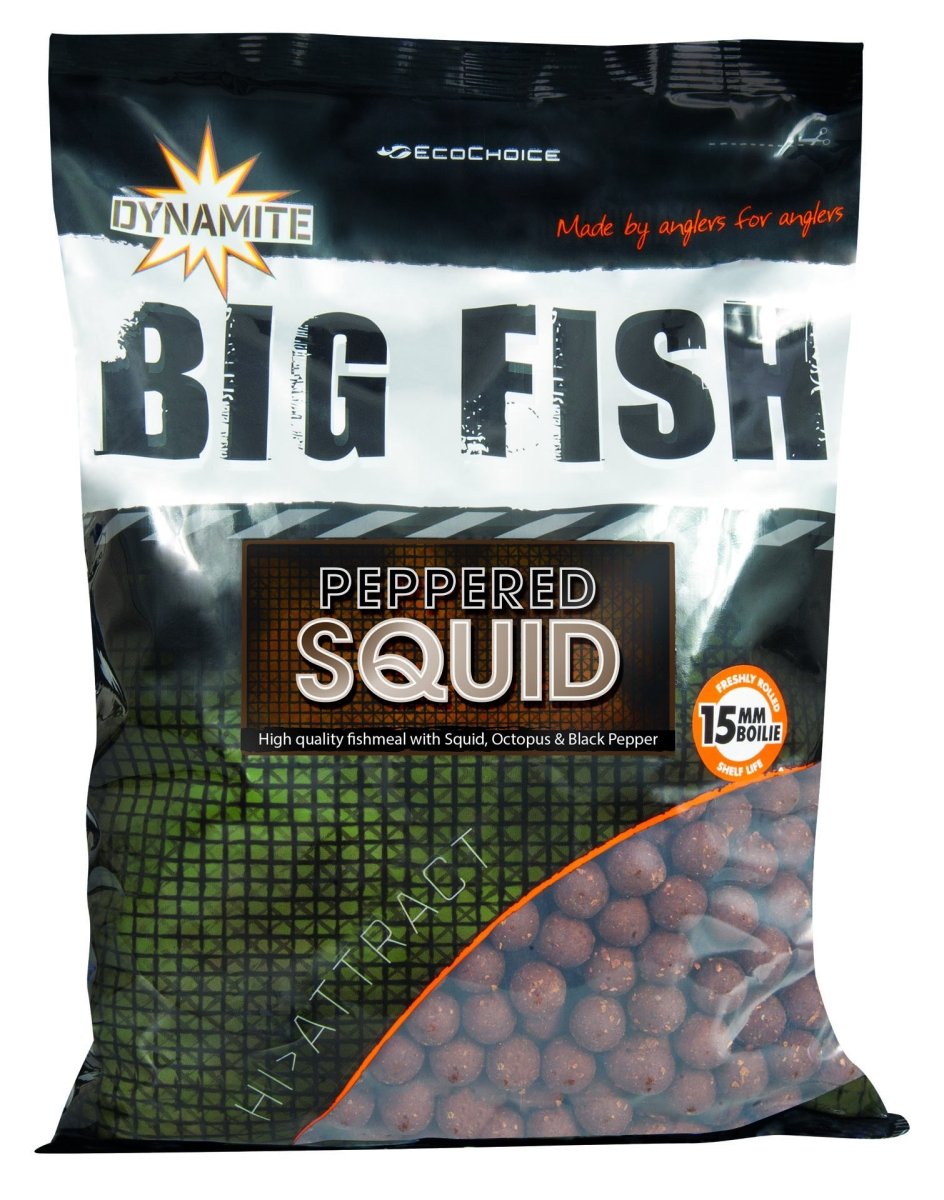 Peppered Squid Boilies- 1kg