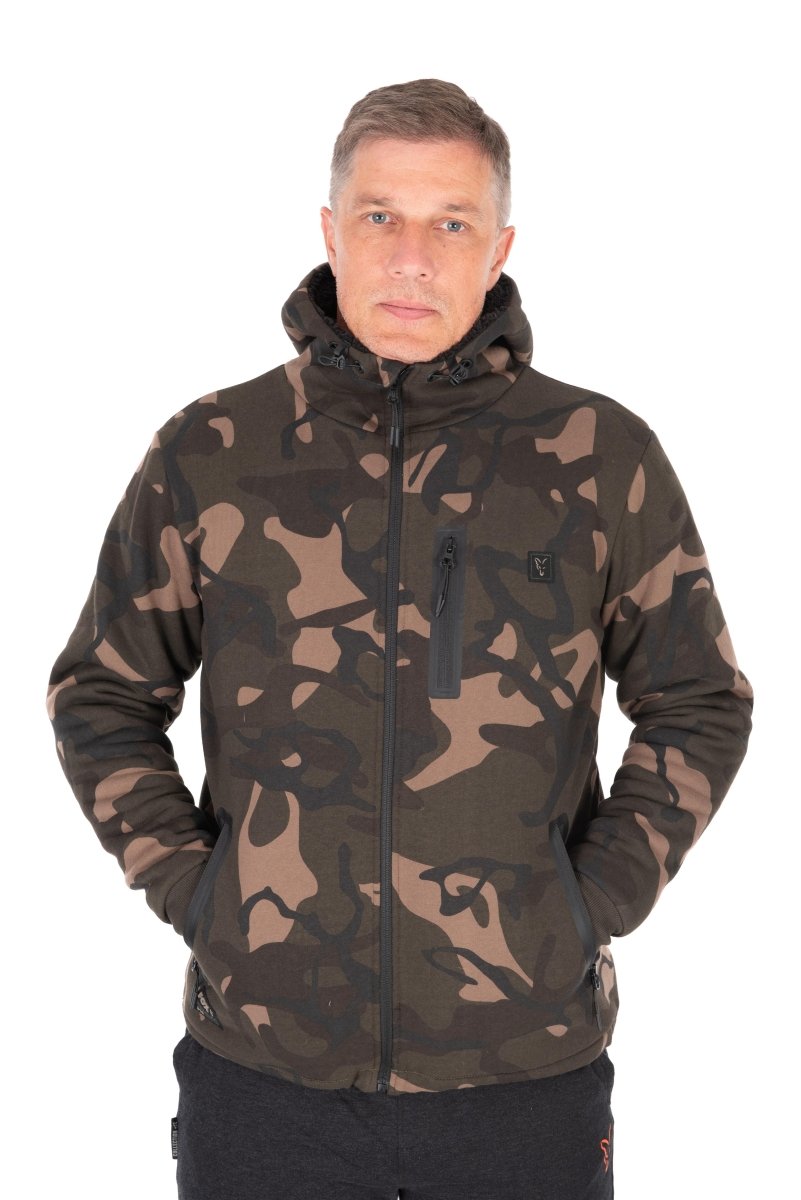 Sudadera con capucha Camo Full Zip Prem Sherpa 310