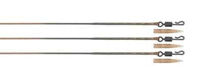 Fox Camo Leadcore Leaders - Quick Change - 50lb - 3pcs - KarperCentrale