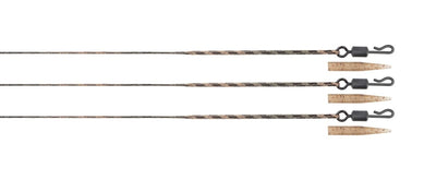 Fox Camo Submerge Leaders - Quick Change Swivel - 3pcs - KarperCentrale