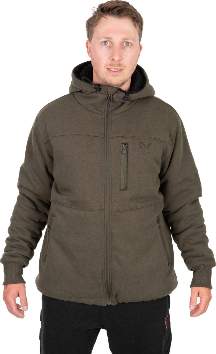 Collection Sherpa Hoody Green/Black