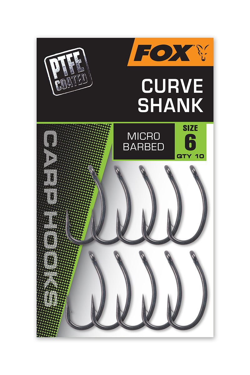 Curve Shank - Anzuelos para Carpa - Edición PTFE