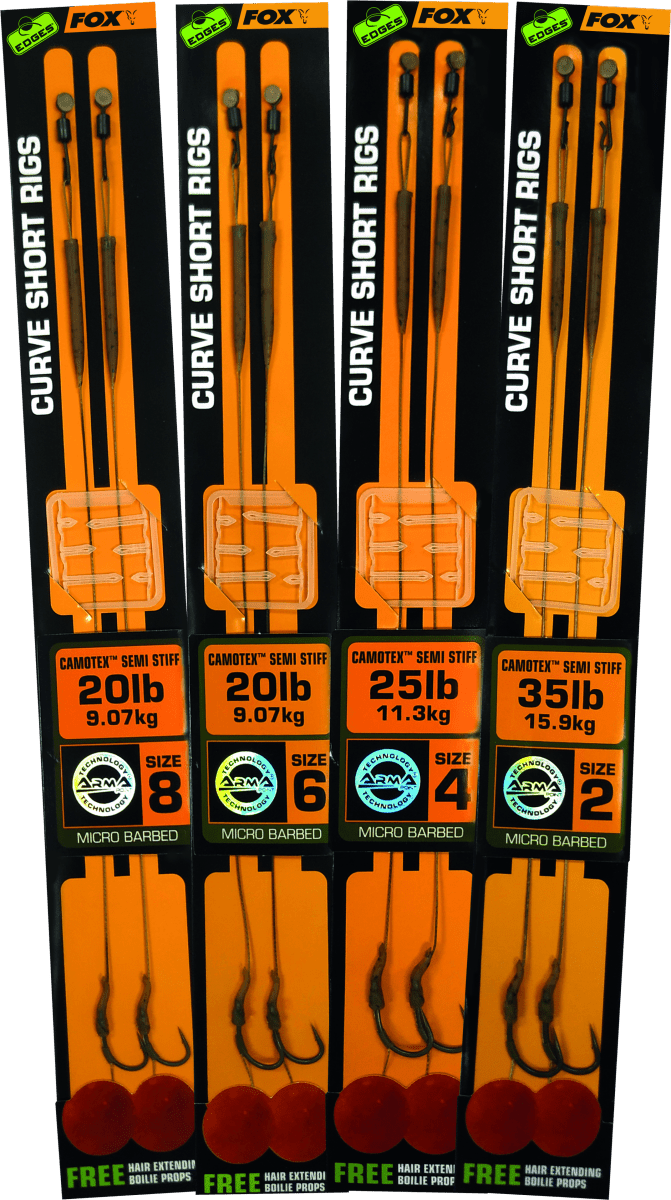 Edges Curve Short Camotex Semi Rígidos Listos para Usar