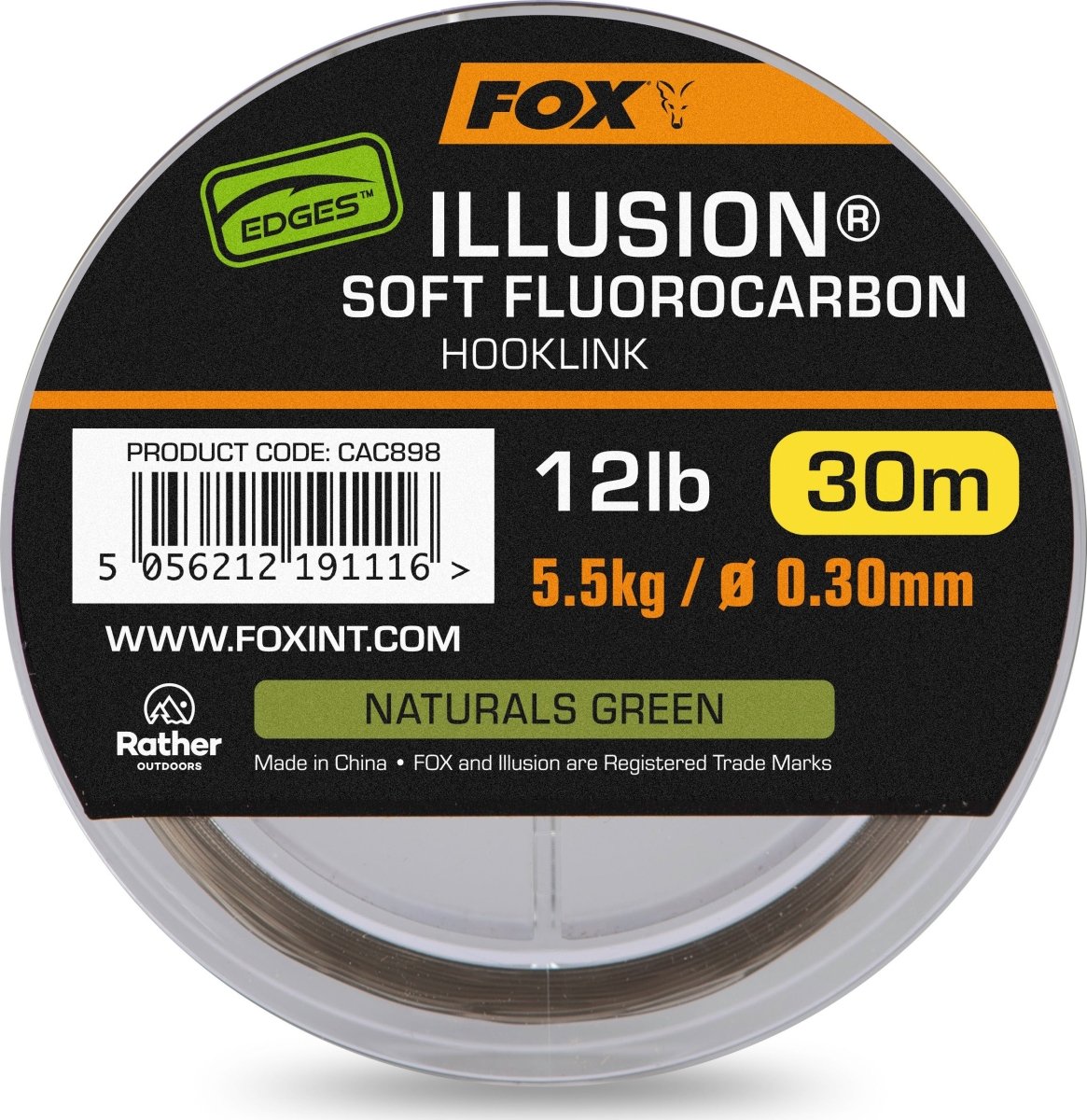 Edges Illusion Fluorocarbon Suave para Anzuelo