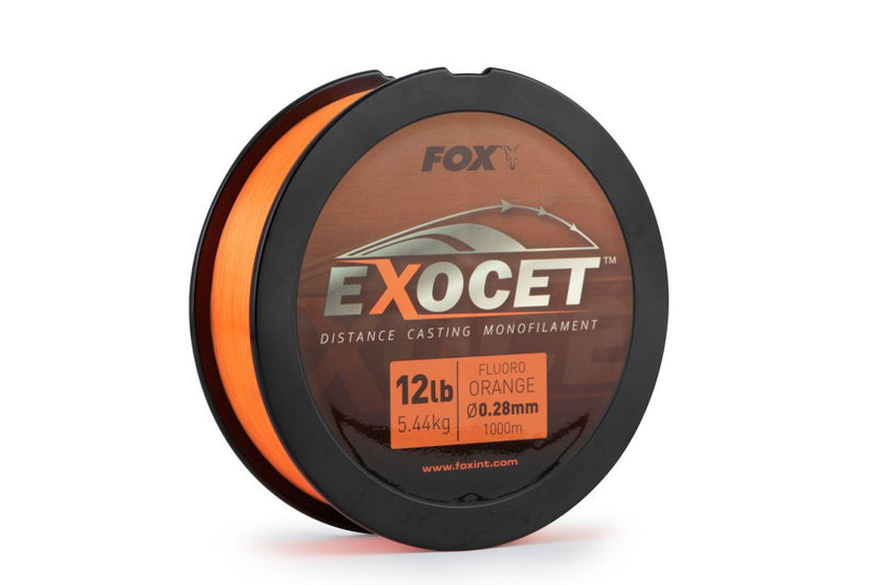Exocet - Monofilamento Naranja Fluoro - 1000m