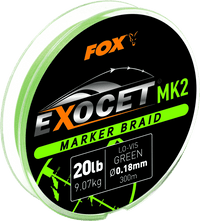 Fox Exocet MK2 Marker Braid - 300m - dé KarperCentrale