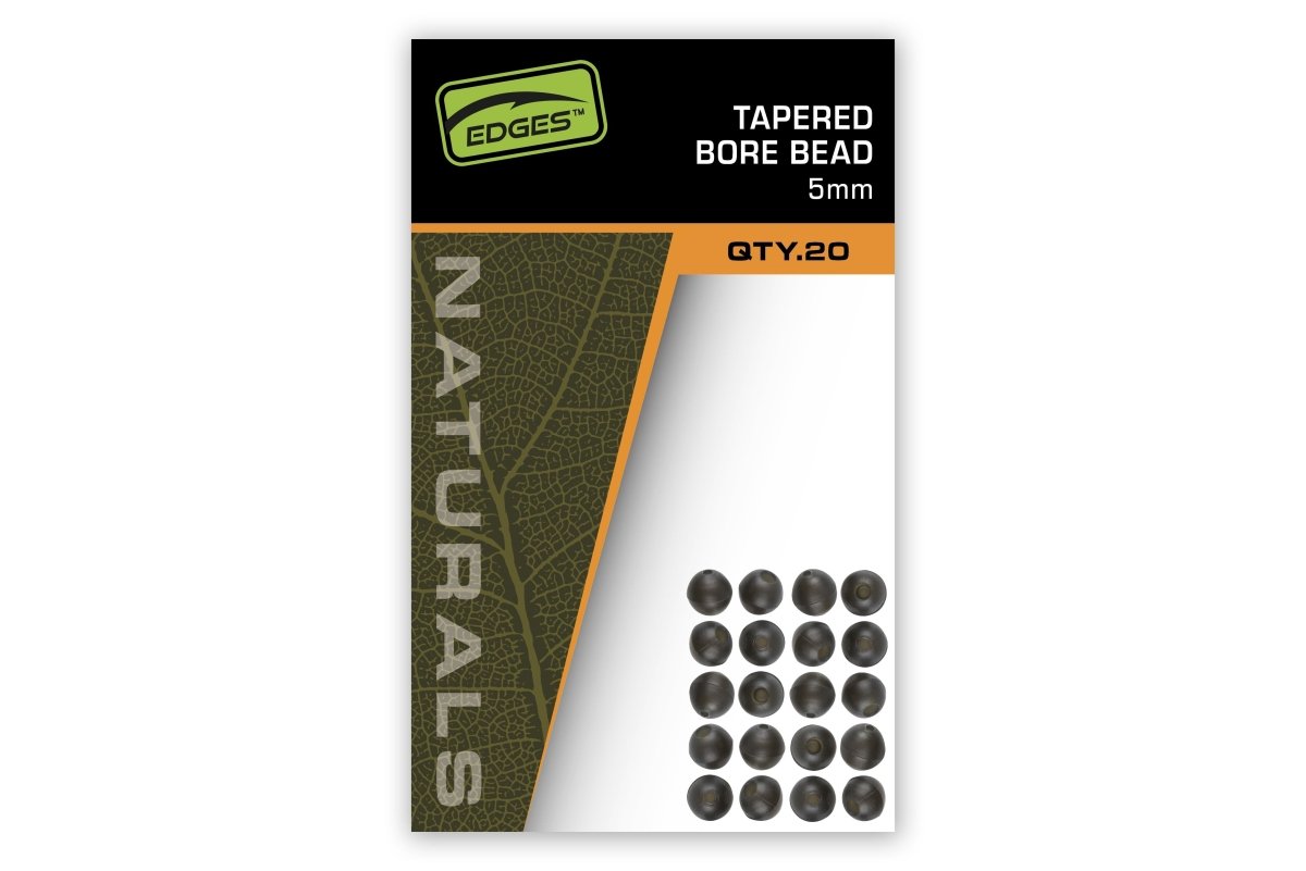 FOX Tapered Bore Bead - 5mm - Naturals - KarperCentrale