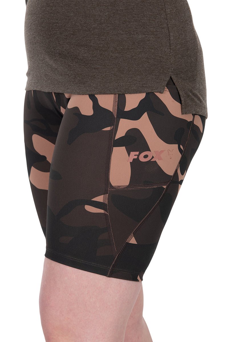 Leggings cortos camuflaje para mujer