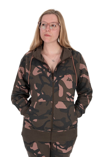 FOX Womans - Zipped Camo Hoodie - KarperCentrale
