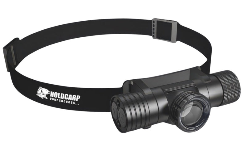 Linterna frontal con zoom - Recargable - Con estuche