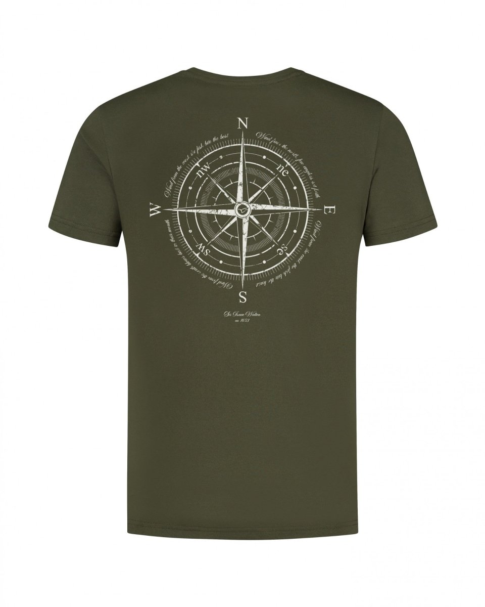 Korda Compass Tee - Dark Olive - KarperCentrale