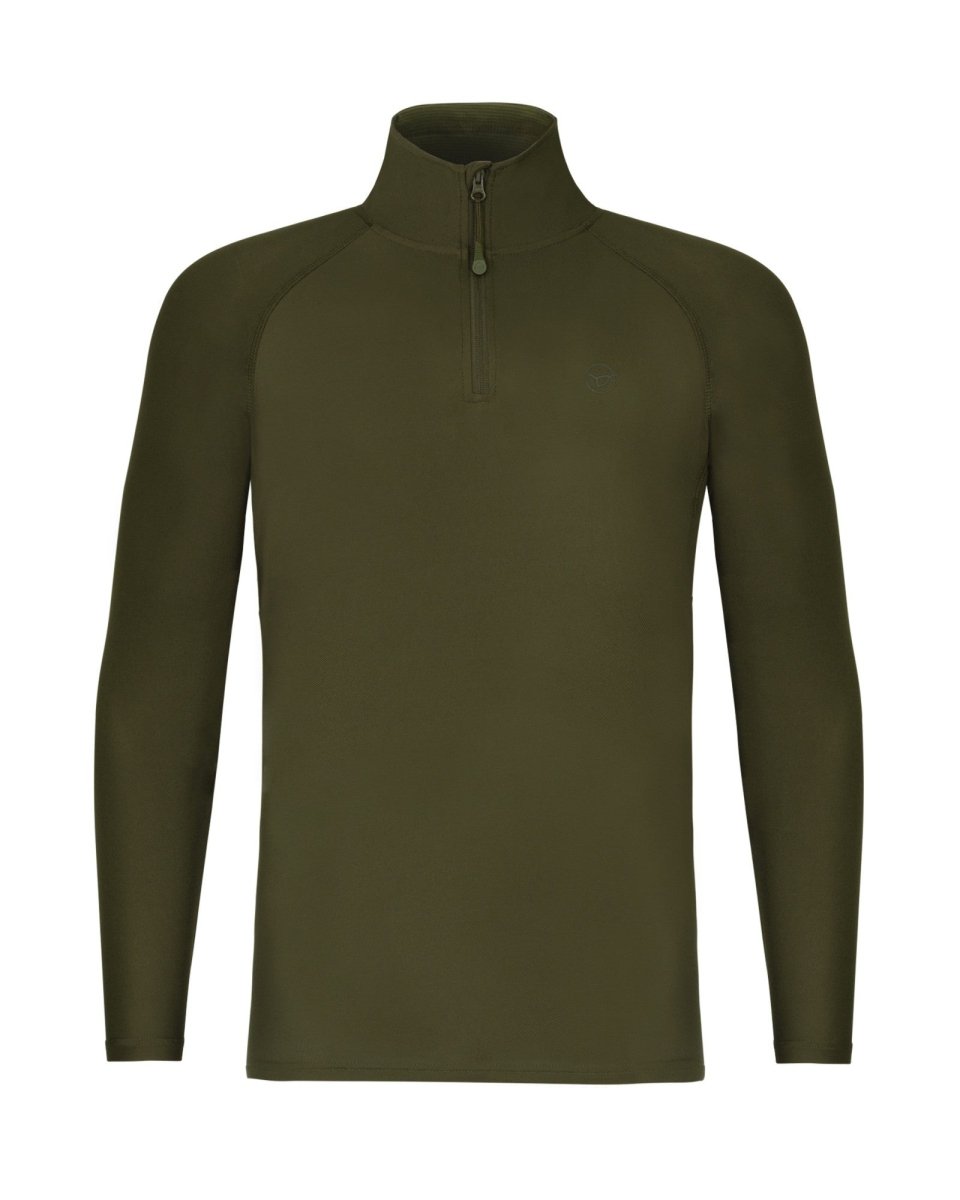 Kool UPF Zip Jersey - Dark Olive
