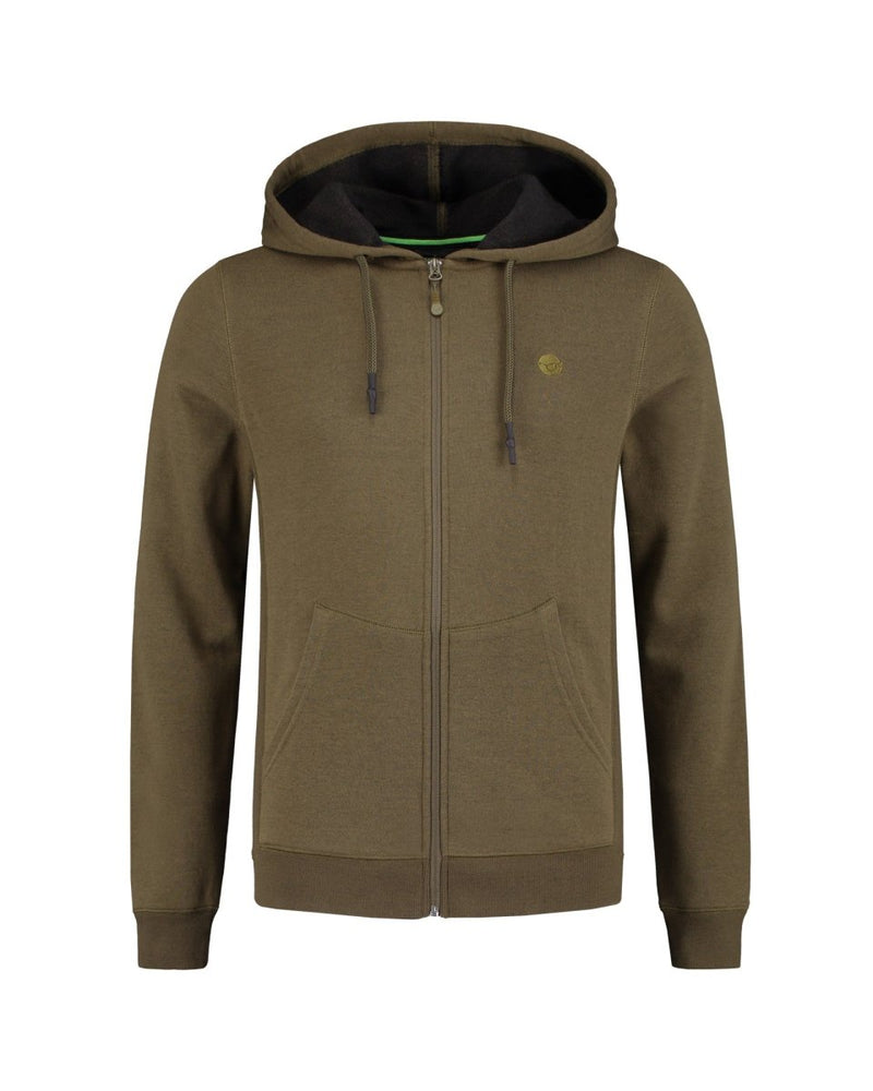 Sudadera con capucha Kore Olive Zip