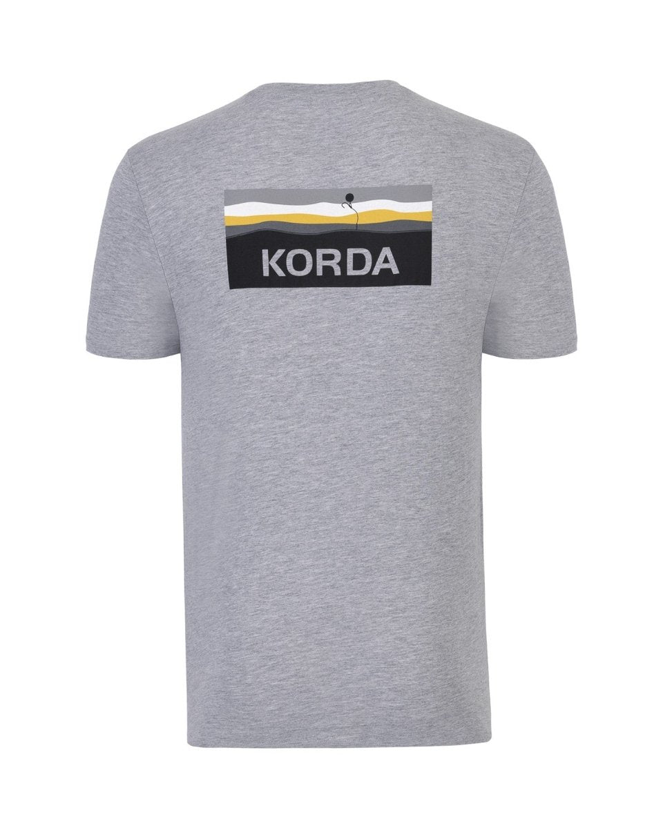 Korda Lakebed Tee - Grijs - KarperCentrale