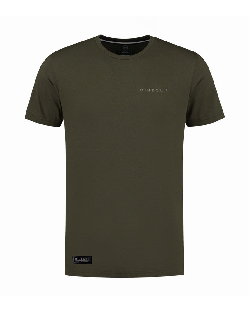 Mindset - Camiseta Minimal - Verde Oliva Oscuro