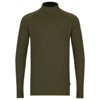 Korda Mock Neck Thermal LS Shirt - Dark Olive - KarperCentrale