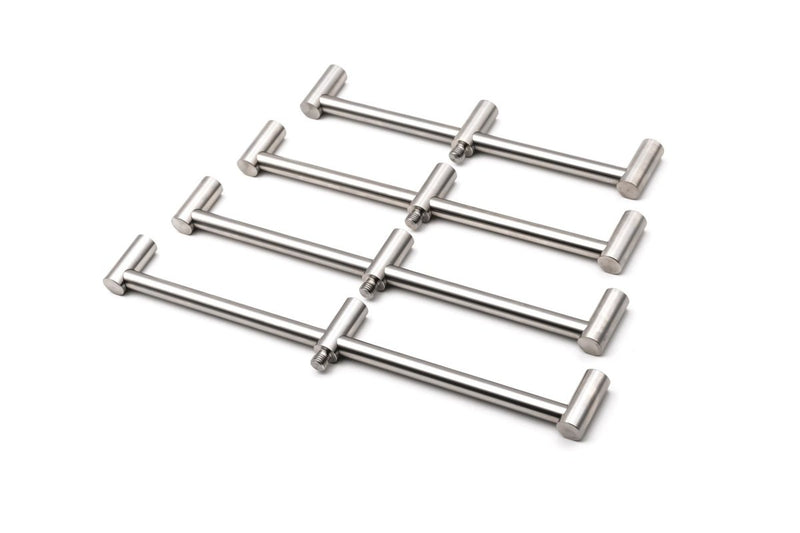 Singlez - Buzzbar para 3 cañas - Acero inoxidable plateado