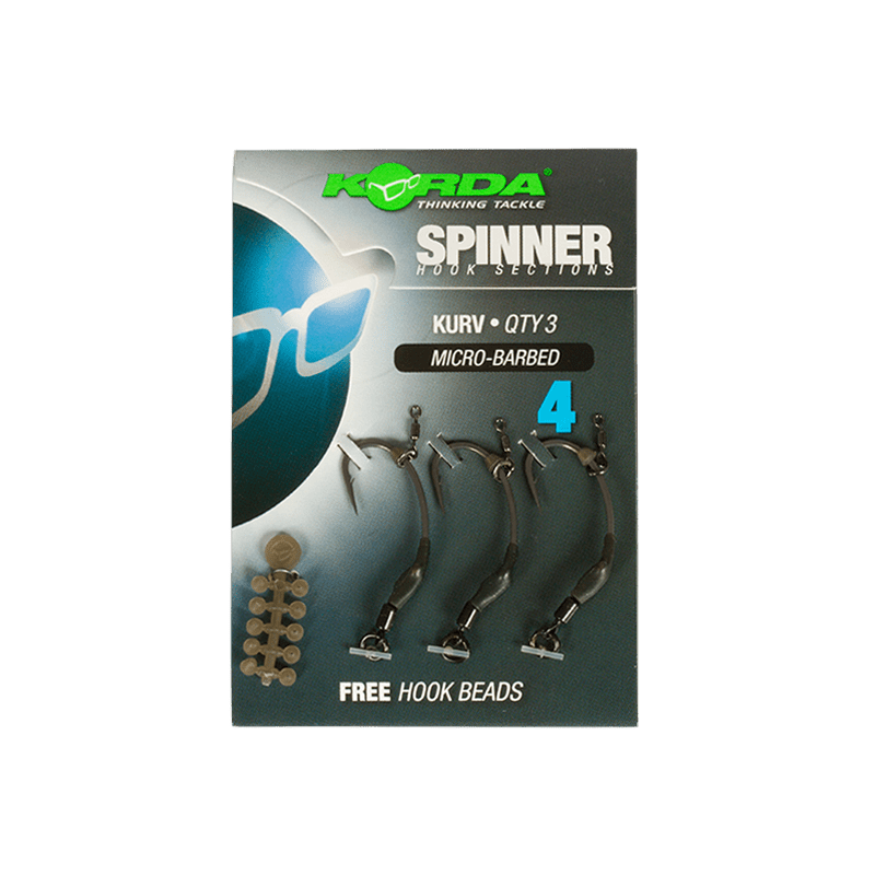 Spinner hook sections - Kurv - Barbless