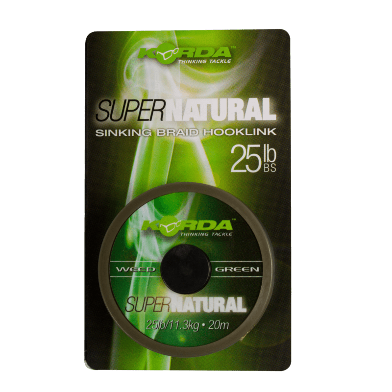 Korda Super Natural - 20m - Weed - KarperCentrale