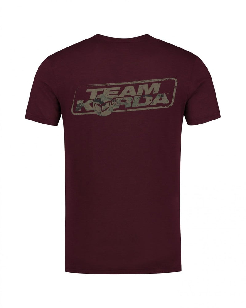 Team Korda - Camiseta Digi Kamo - Burdeos