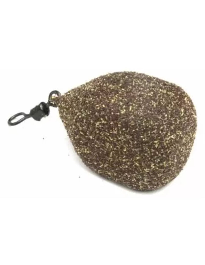 Textured Square Pear Inline - Plomo
