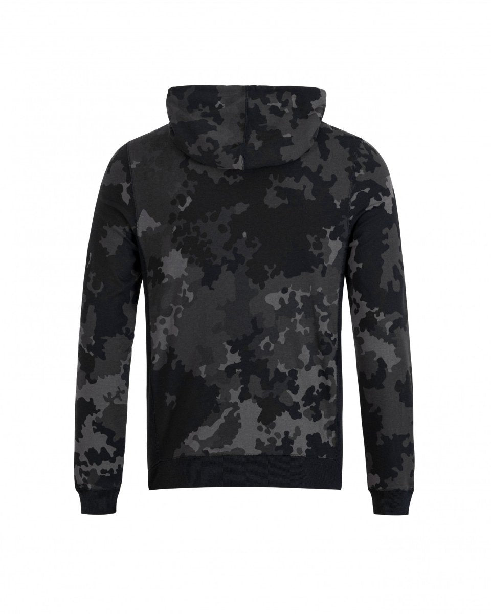 Korda Zip Hoodie - Black Camo - KarperCentrale
