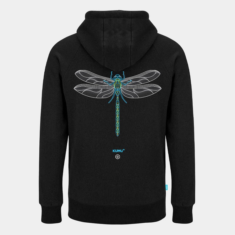 Sudadera con capucha Emperor - Azul eléctrico y verde