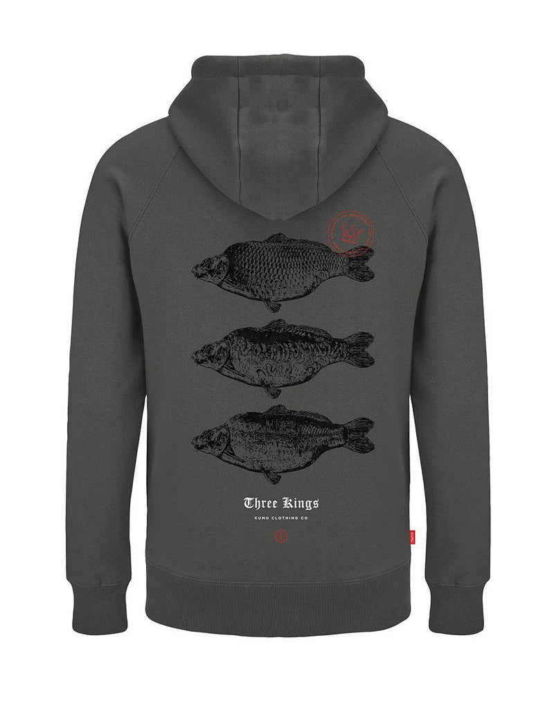 Sudadera con capucha - 3 Kings - Gris