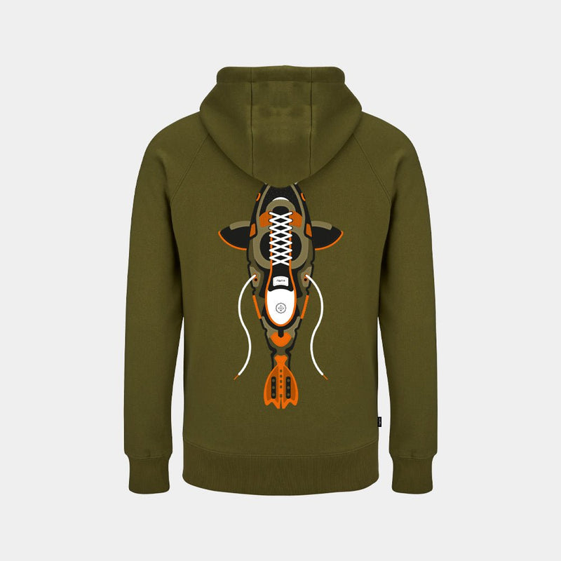 Sudadera con capucha para niños - Cuero auténtico