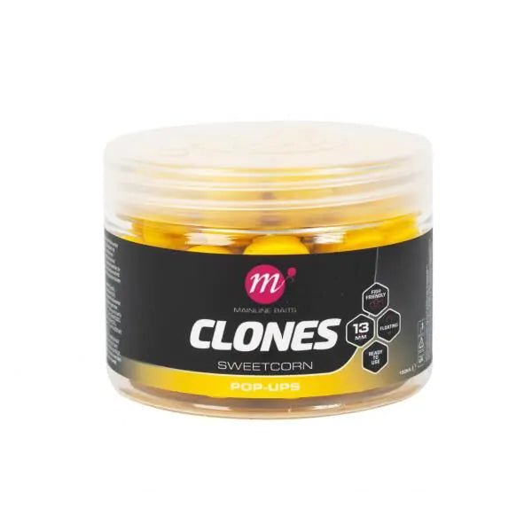 Mainline Clones - Pop - ups - Sweetcorn - 13mm - KarperCentrale