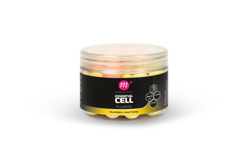 Essential Cell - Fluoro Dumbell Wafters - 12 x 15mm - Colores surtidos