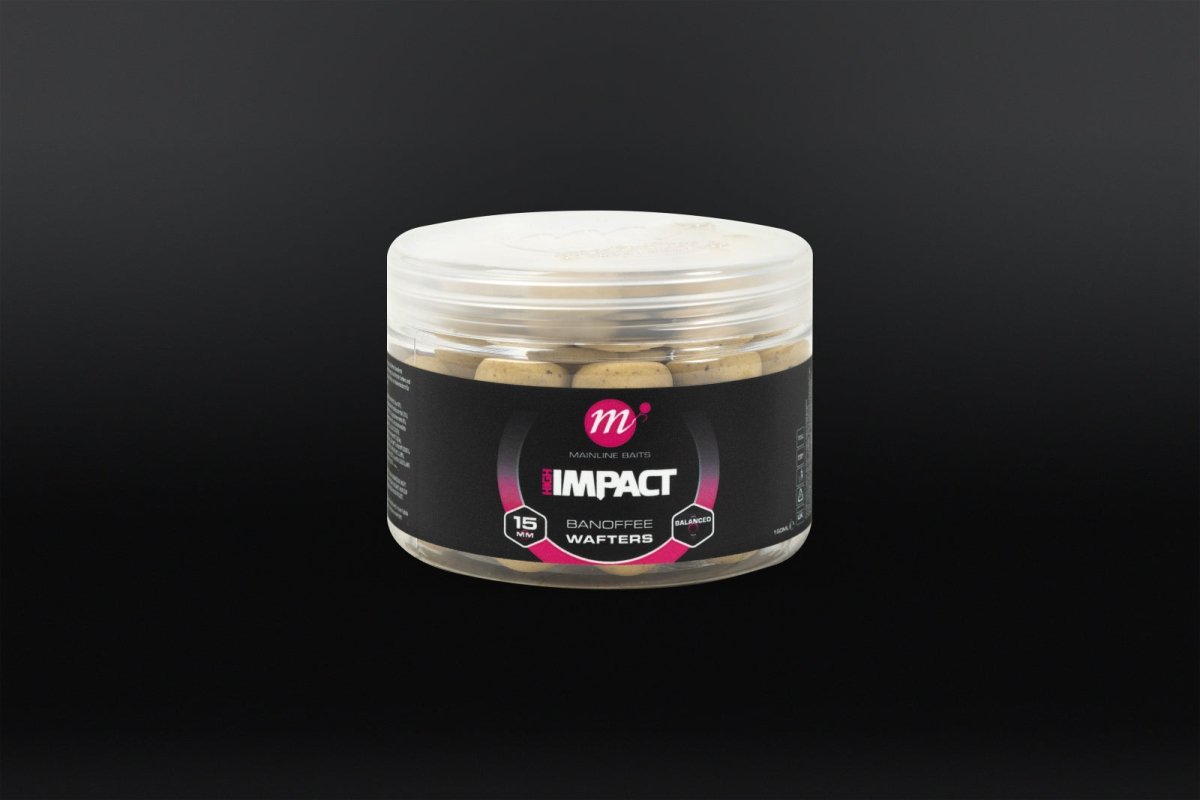 Mainline Hi Impact - Balanced Wafters - Banoffee - 15mm - KarperCentrale