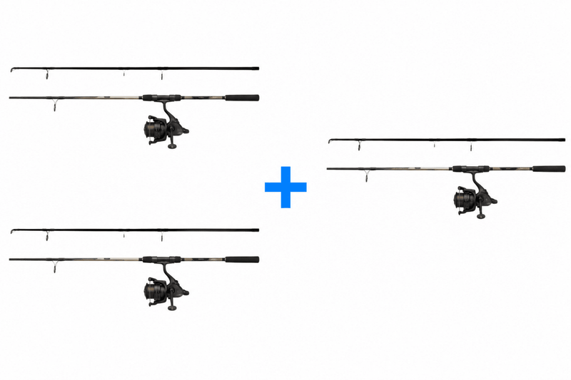 Catch Pro II Carp Combo - Caña de 10ft + Carrete - 2+1 gratis