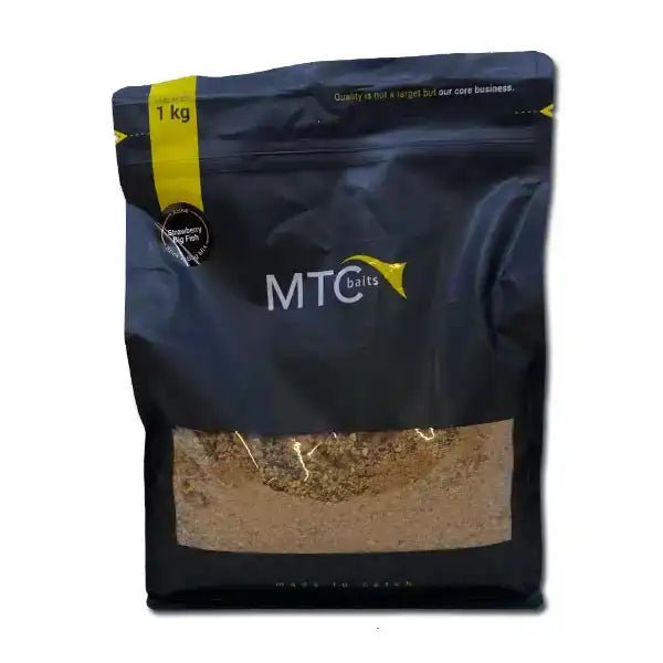 MTC Strawberry Big Fish - Active Stick & Bag Mix - 1kg - KarperCentrale