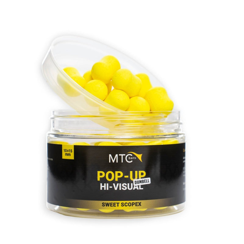 Sweet ScopeX - Pop Up Dumbell - Alta Visibilidad - 10x15mm