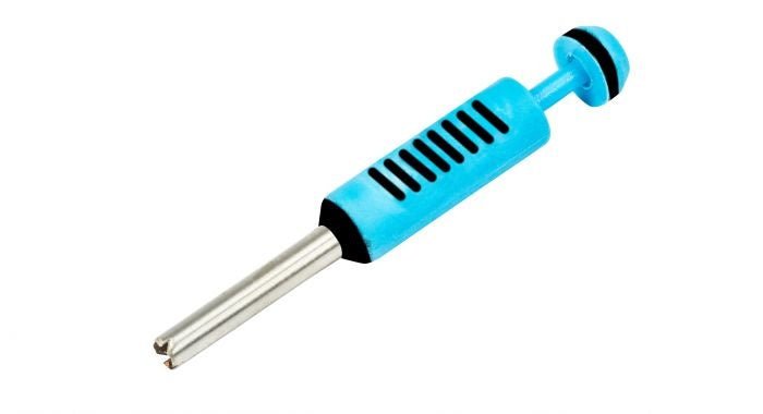 Herramienta para hacer cebos huecos