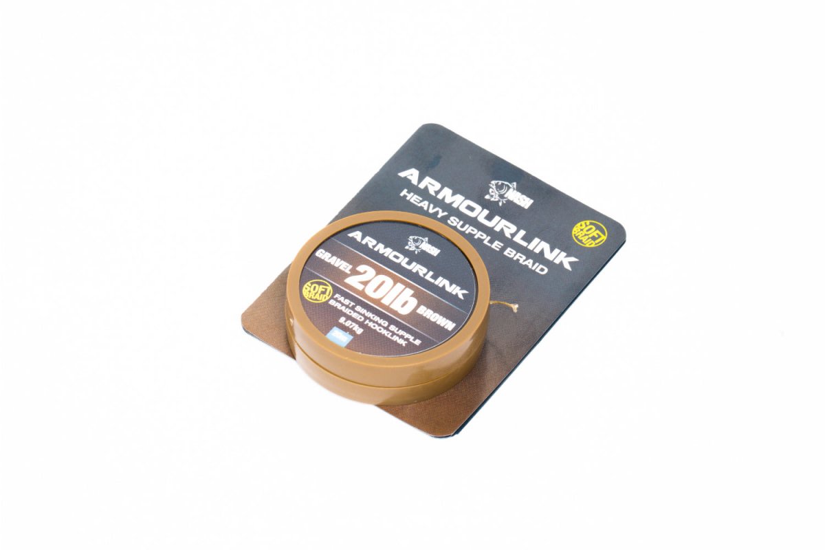 Nash Tackle Armourlink - Soft - Gravel - 20m - KarperCentrale
