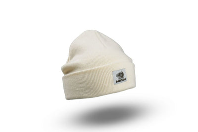 Nash Tackle Make It Happen - Badge Beanie Hat - Ecru - KarperCentrale