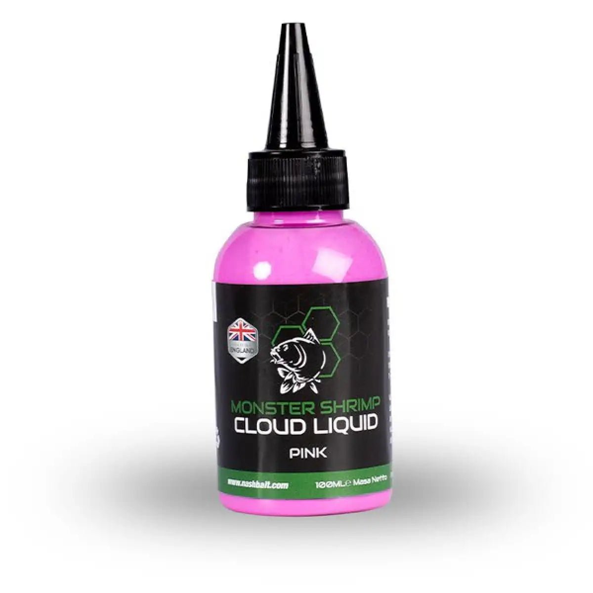 Nash Tackle Monster Shrimp - Cloud Liquid - 100ml - Pink - KarperCentrale