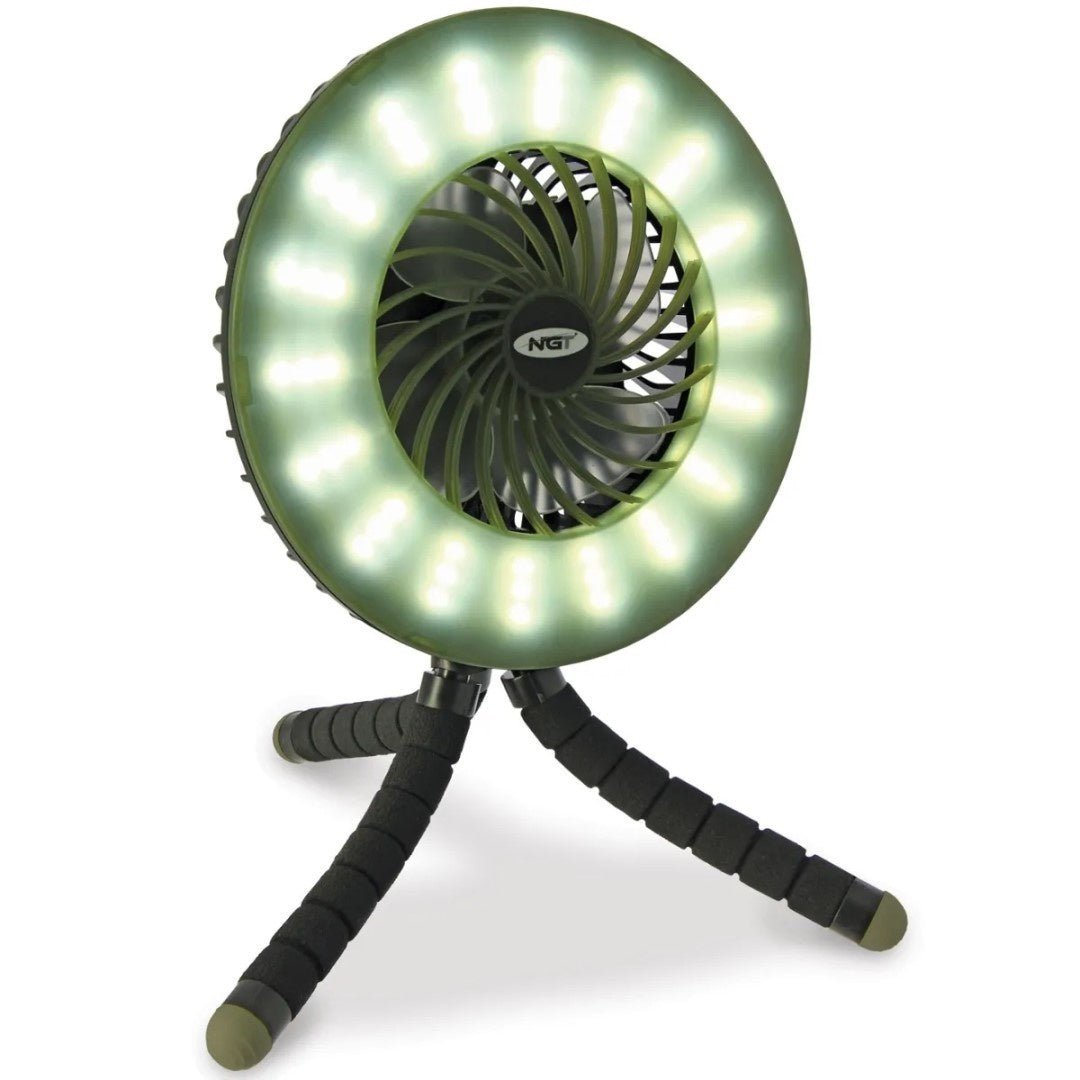 NGT Dynamic Bivvy - Ventilator n Bivvy Lamp - KarperCentrale