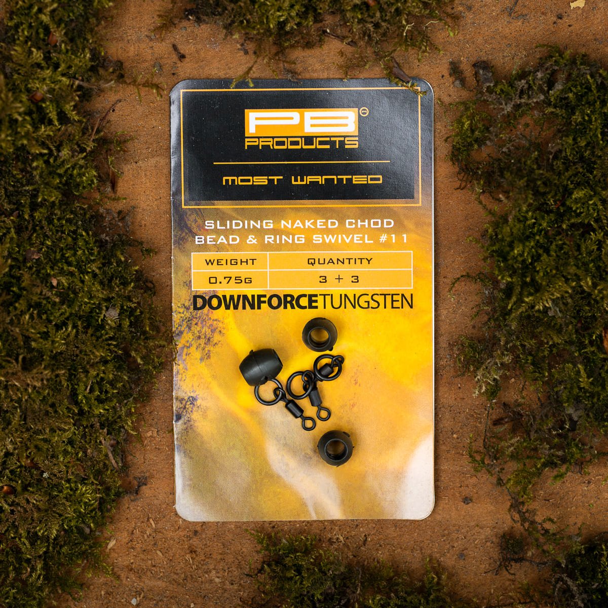 Downforce Tungsten - Cuenta corrediza desnuda para chod y emerillón