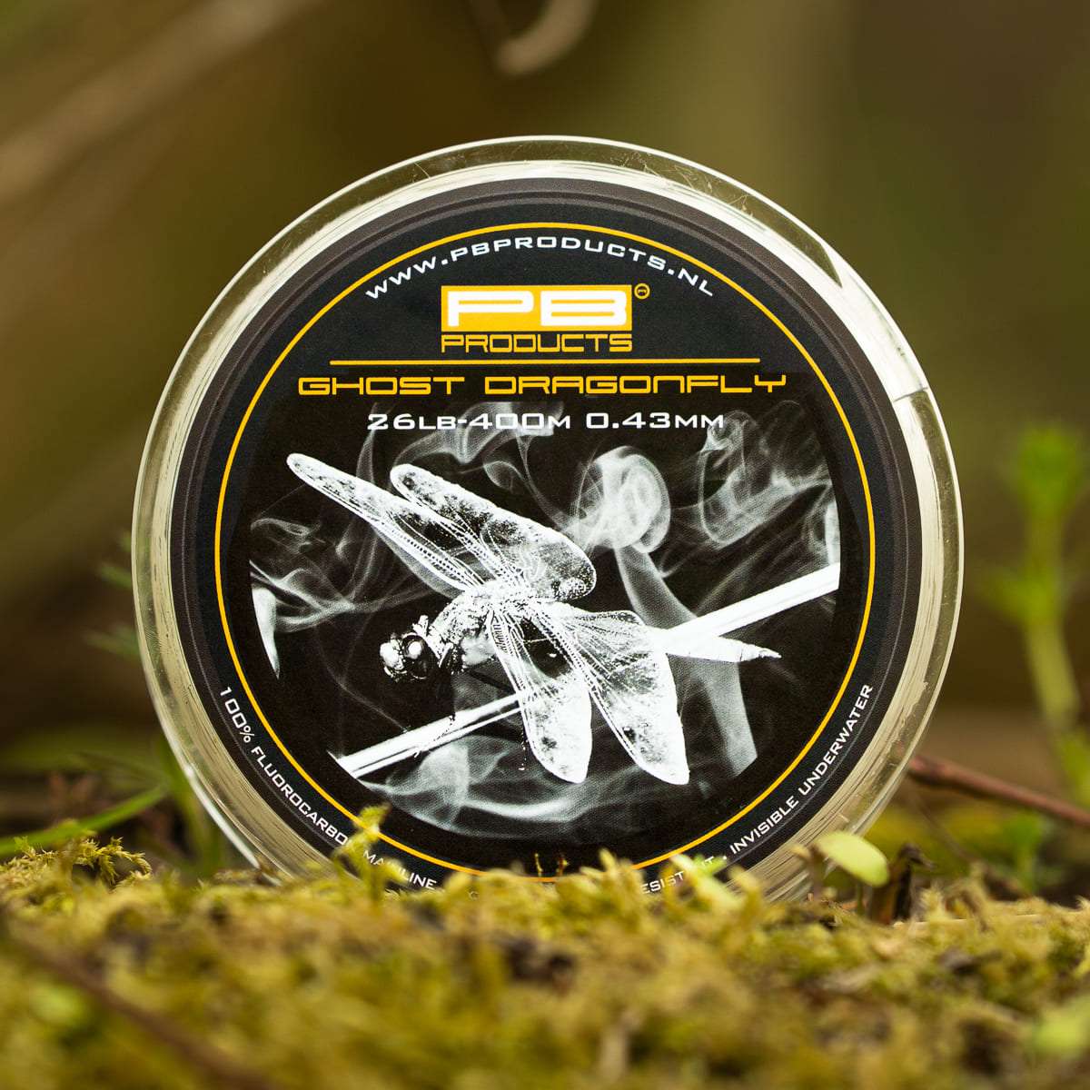PB Products Ghost Dragonfly - Fluorocarbon hoofdlijn - 400M - KarperCentrale