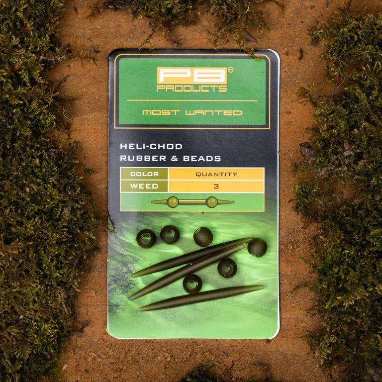 PB Products Heli - Chod - Rubber & Beads - Weed - KarperCentrale