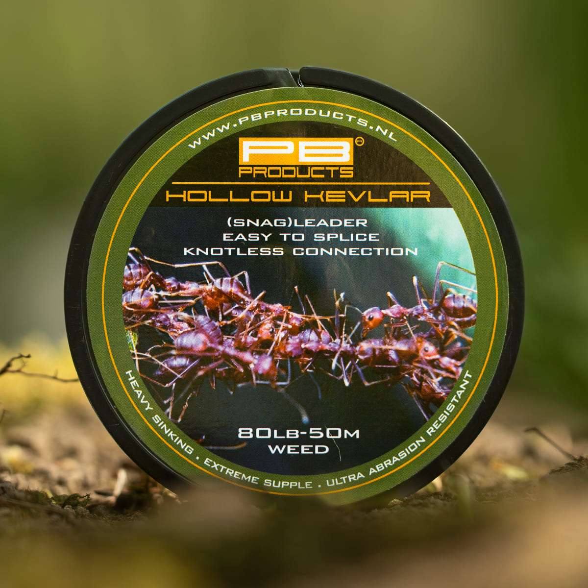 PB Products Hollow Kevlar - 80LB - 50m - KarperCentrale