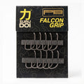 Surudoi - Anzuelo Falcon Grip con recubrimiento PTFE